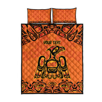 Personalized Every Child Matter Quilt Bed Set Canadian Native Indigenous Haida - Wonder Print Shop