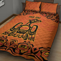 Personalized Every Child Matter Quilt Bed Set Canadian Native Indigenous Haida - Wonder Print Shop