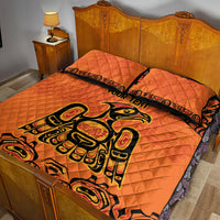 Personalized Every Child Matter Quilt Bed Set Canadian Native Indigenous Haida - Wonder Print Shop