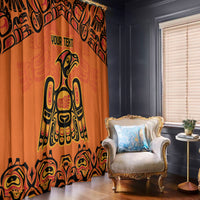 Personalized Every Child Matter Window Curtain Canadian Native Indigenous Haida - Wonder Print Shop
