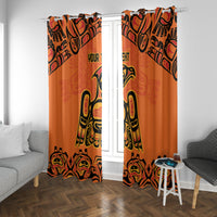 Personalized Every Child Matter Window Curtain Canadian Native Indigenous Haida - Wonder Print Shop