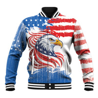 United States Flag Day Baseball Jacket Proud To Honor The Stars And Stripes