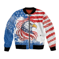 United States Flag Day Bomber Jacket Proud To Honor The Stars And Stripes