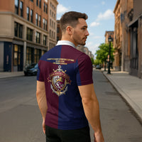 France European Rugby Final Zipper Polo Shirt