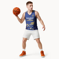 Ireland European Rugby Final Basketball Jersey