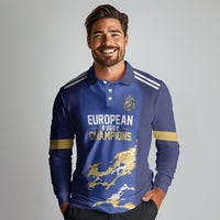 Ireland European Rugby Final Long Sleeve Polo Shirt