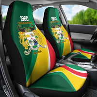 Benin Independence Day Personalized Car Seat Cover Since 1960 Fraternite Justice Travail - Wonder Print Shop