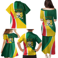 Benin Independence Day Personalized Family Matching Puletasi and Hawaiian Shirt Since 1960 Fraternite Justice Travail - Wonder Print Shop