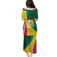 Benin Independence Day Personalized Family Matching Puletasi and Hawaiian Shirt Since 1960 Fraternite Justice Travail - Wonder Print Shop