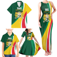 Benin Independence Day Personalized Family Matching Tank Maxi Dress and Hawaiian Shirt Since 1960 Fraternite Justice Travail - Wonder Print Shop