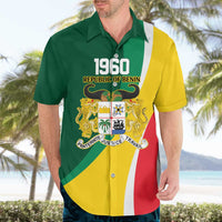 Benin Independence Day Personalized Hawaiian Shirt Since 1960 Fraternite Justice Travail - Wonder Print Shop