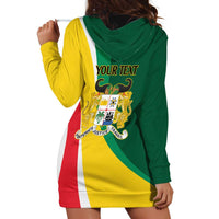 Benin Independence Day Personalized Hoodie Dress Since 1960 Fraternite Justice Travail - Wonder Print Shop