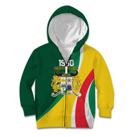 Benin Independence Day Personalized Kid Hoodie Since 1960 Fraternite Justice Travail - Wonder Print Shop