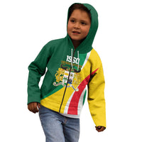 Benin Independence Day Personalized Kid Hoodie Since 1960 Fraternite Justice Travail - Wonder Print Shop