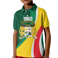 Benin Independence Day Personalized Kid Polo Shirt Since 1960 Fraternite Justice Travail - Wonder Print Shop