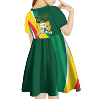 Benin Independence Day Personalized Kid Short Sleeve Dress Since 1960 Fraternite Justice Travail - Wonder Print Shop