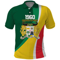 Benin Independence Day Personalized Polo Shirt Since 1960 Fraternite Justice Travail - Wonder Print Shop