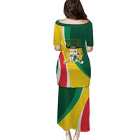 Benin Independence Day Personalized Puletasi Since 1960 Fraternite Justice Travail - Wonder Print Shop