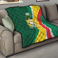 Benin Independence Day Personalized Quilt Since 1960 Fraternite Justice Travail - Wonder Print Shop