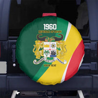 Benin Independence Day Personalized Spare Tire Cover Since 1960 Fraternite Justice Travail - Wonder Print Shop
