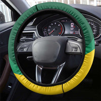 Benin Independence Day Steering Wheel Cover Since 1960 Fraternite Justice Travail - Wonder Print Shop