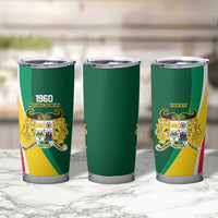 Benin Independence Day Personalized Tumbler Cup Since 1960 Fraternite Justice Travail - Wonder Print Shop