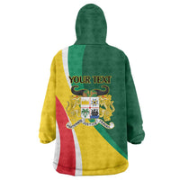Benin Independence Day Personalized Wearable Blanket Hoodie Since 1960 Fraternite Justice Travail - Wonder Print Shop