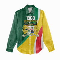 Benin Independence Day Personalized Women Casual Shirt Since 1960 Fraternite Justice Travail - Wonder Print Shop