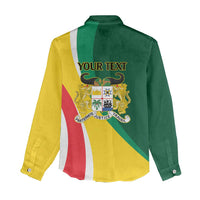 Benin Independence Day Personalized Women Casual Shirt Since 1960 Fraternite Justice Travail - Wonder Print Shop