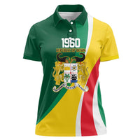 Benin Independence Day Personalized Women Polo Shirt Since 1960 Fraternite Justice Travail - Wonder Print Shop