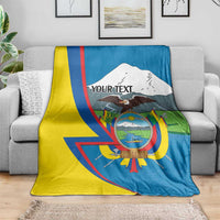 Ecuador Independence Day Personalized Blanket Pro Deo Patria et Libertate - Wonder Print Shop
