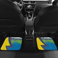 Ecuador Independence Day Personalized Car Mats Pro Deo Patria et Libertate - Wonder Print Shop