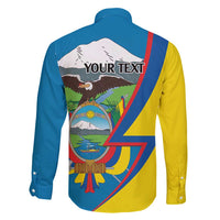 Ecuador Independence Day Personalized Family Matching Short Sleeve Bodycon Dress and Hawaiian Shirt Pro Deo Patria et Libertate - Wonder Print Shop