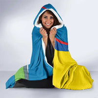 Ecuador Independence Day Personalized Hooded Blanket Pro Deo Patria et Libertate - Wonder Print Shop