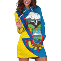 Ecuador Independence Day Personalized Hoodie Dress Pro Deo Patria et Libertate - Wonder Print Shop
