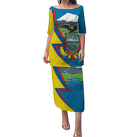Ecuador Independence Day Personalized Puletasi Pro Deo Patria et Libertate - Wonder Print Shop