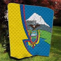 Ecuador Independence Day Personalized Quilt Pro Deo Patria et Libertate - Wonder Print Shop