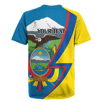 Ecuador Independence Day Personalized Rugby Jersey Pro Deo Patria et Libertate - Wonder Print Shop