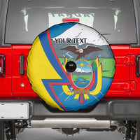 Ecuador Independence Day Personalized Spare Tire Cover Pro Deo Patria et Libertate - Wonder Print Shop
