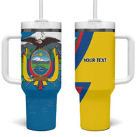 Ecuador Independence Day Personalized Tumbler With Handle Pro Deo Patria et Libertate - Wonder Print Shop