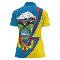 Ecuador Independence Day Personalized Women Polo Shirt Pro Deo Patria et Libertate - Wonder Print Shop
