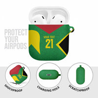 Golden Jaguars Fan Pride Custom AirPods Case Support Green Gold and Glory - Wonder Print Shop
