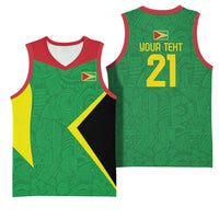 Golden Jaguars Fan Pride Custom Basketball Jersey Support Green Gold and Glory - Wonder Print Shop