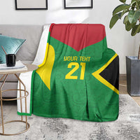 Golden Jaguars Fan Pride Custom Blanket Support Green Gold and Glory - Wonder Print Shop