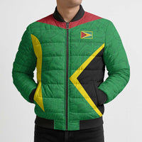Golden Jaguars Fan Pride Custom Bomber Puffer Jacket Support Green Gold and Glory - Wonder Print Shop