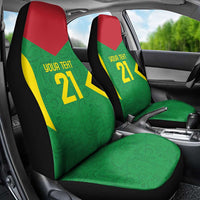 Golden Jaguars Fan Pride Custom Car Seat Cover Support Green Gold and Glory - Wonder Print Shop