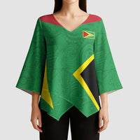 Golden Jaguars Fan Pride Custom Kimono Sleeve Blouse Support Green Gold and Glory - Wonder Print Shop