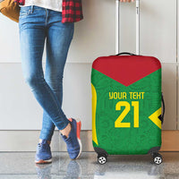 Golden Jaguars Fan Pride Custom Luggage Cover Support Green Gold and Glory - Wonder Print Shop