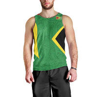 Golden Jaguars Fan Pride Custom Men Tank Top Support Green Gold and Glory - Wonder Print Shop
