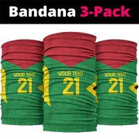 Golden Jaguars Fan Pride Custom Neck Gaiter Support Green Gold and Glory - Wonder Print Shop